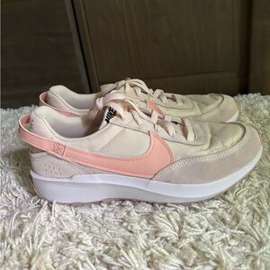Nike Pink Waffle Debut Sneaker Size 10